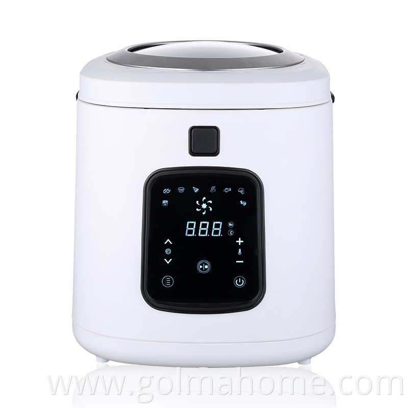 Digital Matt White Air Fryer